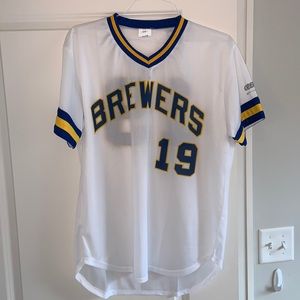 Brewers Robin Yount Jersey - XL